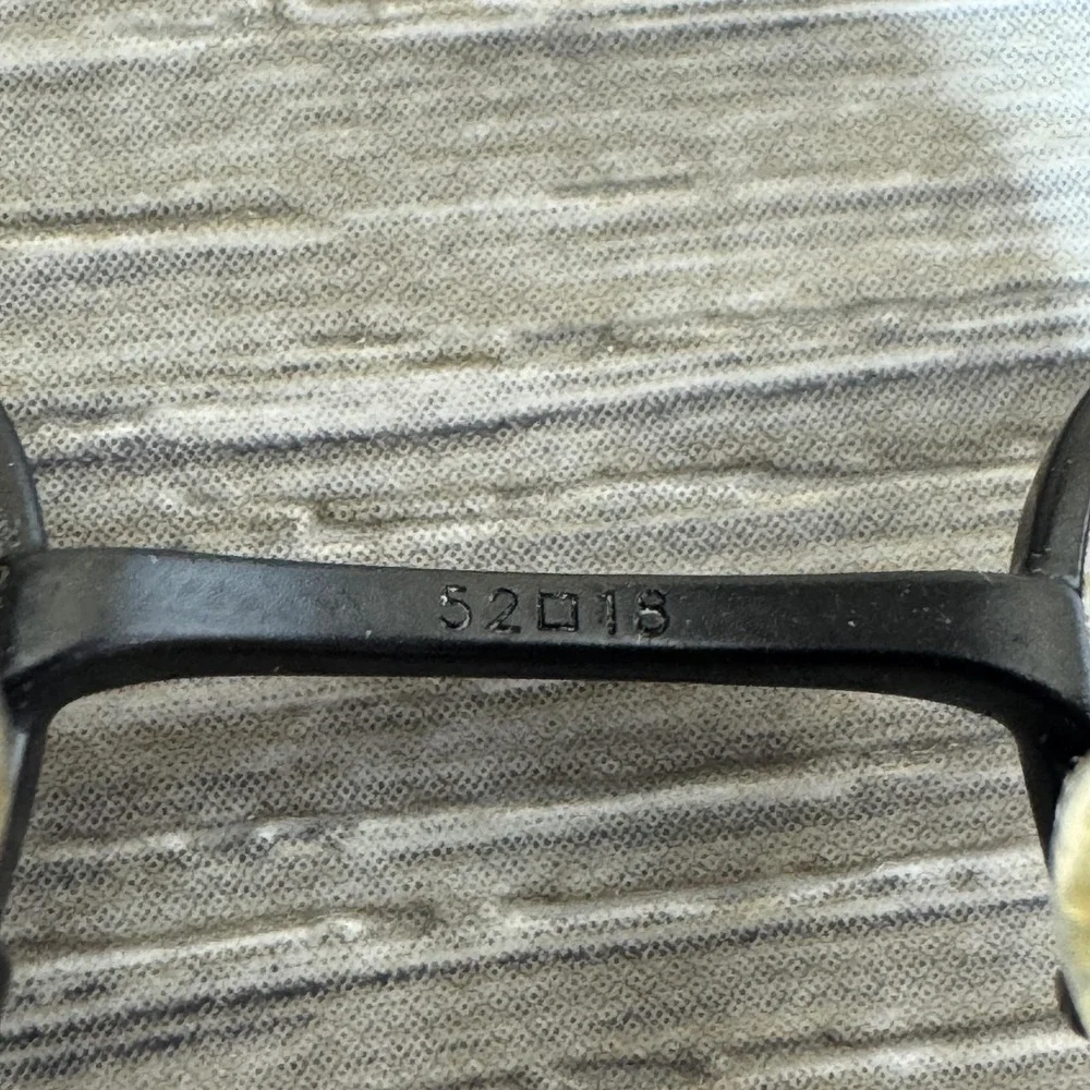 Ray-Ban‎ RB6236 2503 Eyeglass Frames 52-18 135 Rectangular Brown Tortoise Metal